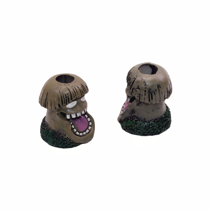Resin Hand Painted Novelty Funny Mushroom Cigarette Snuffer Cartoon Character Cigarette Extinguisher Home Weird Resin Smoking Accessories