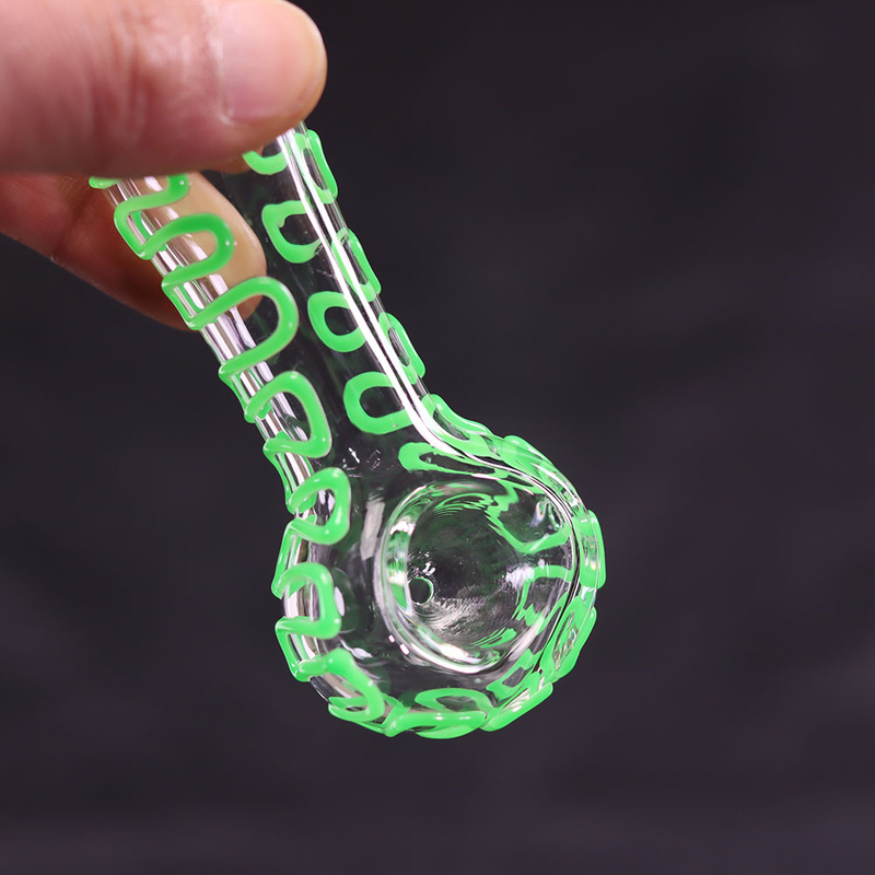 4 Inch Handheld Glass Hand Pipe with Vibrant Fruit Color Twisted Design Compact Portable Colorful Glass Pipe Trendy Aesthetic Style Highly Sought After by American Young Adults