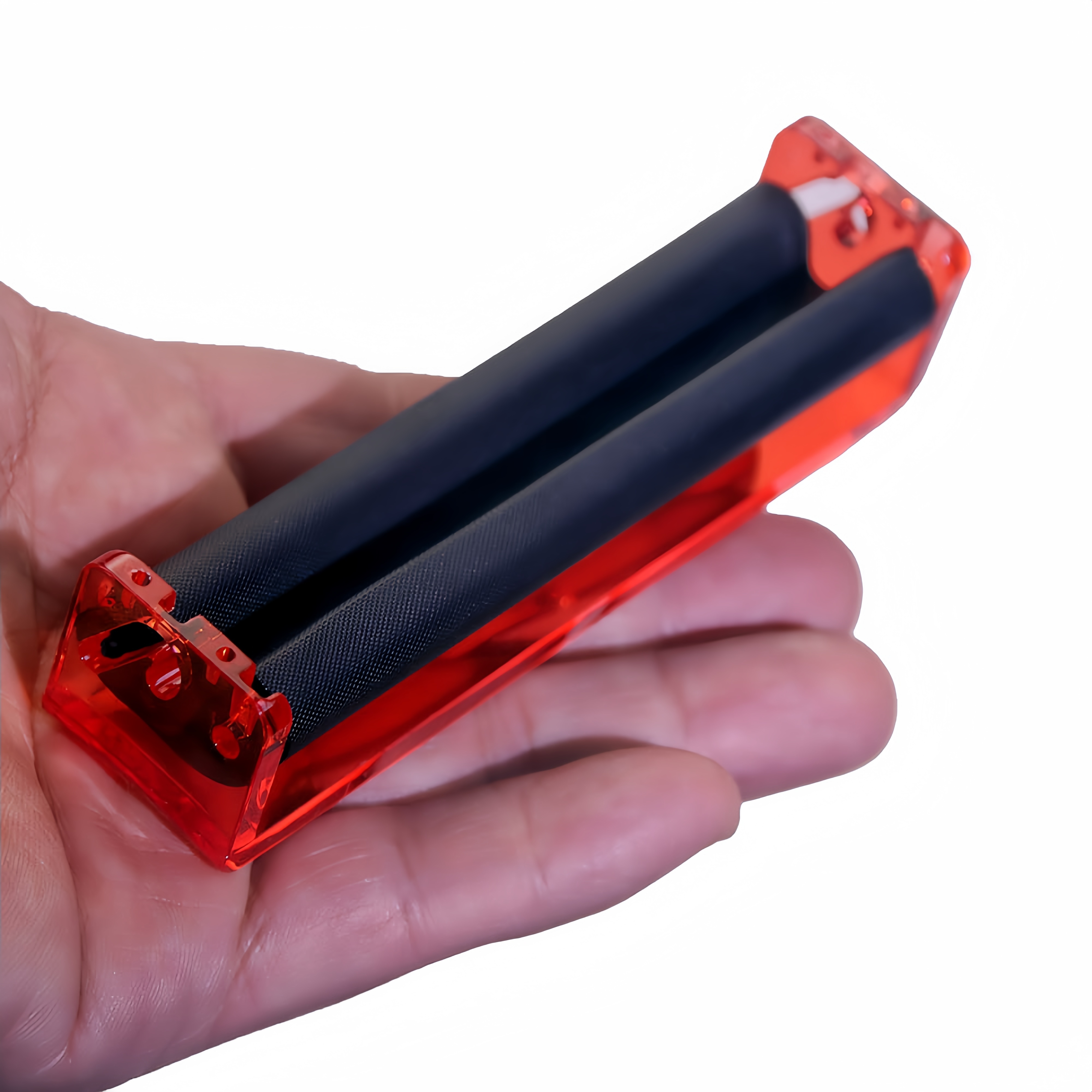 6-Pack Portable Manual Multicolor Plastic Cigarette Rolling Machines Tobacco Rollers