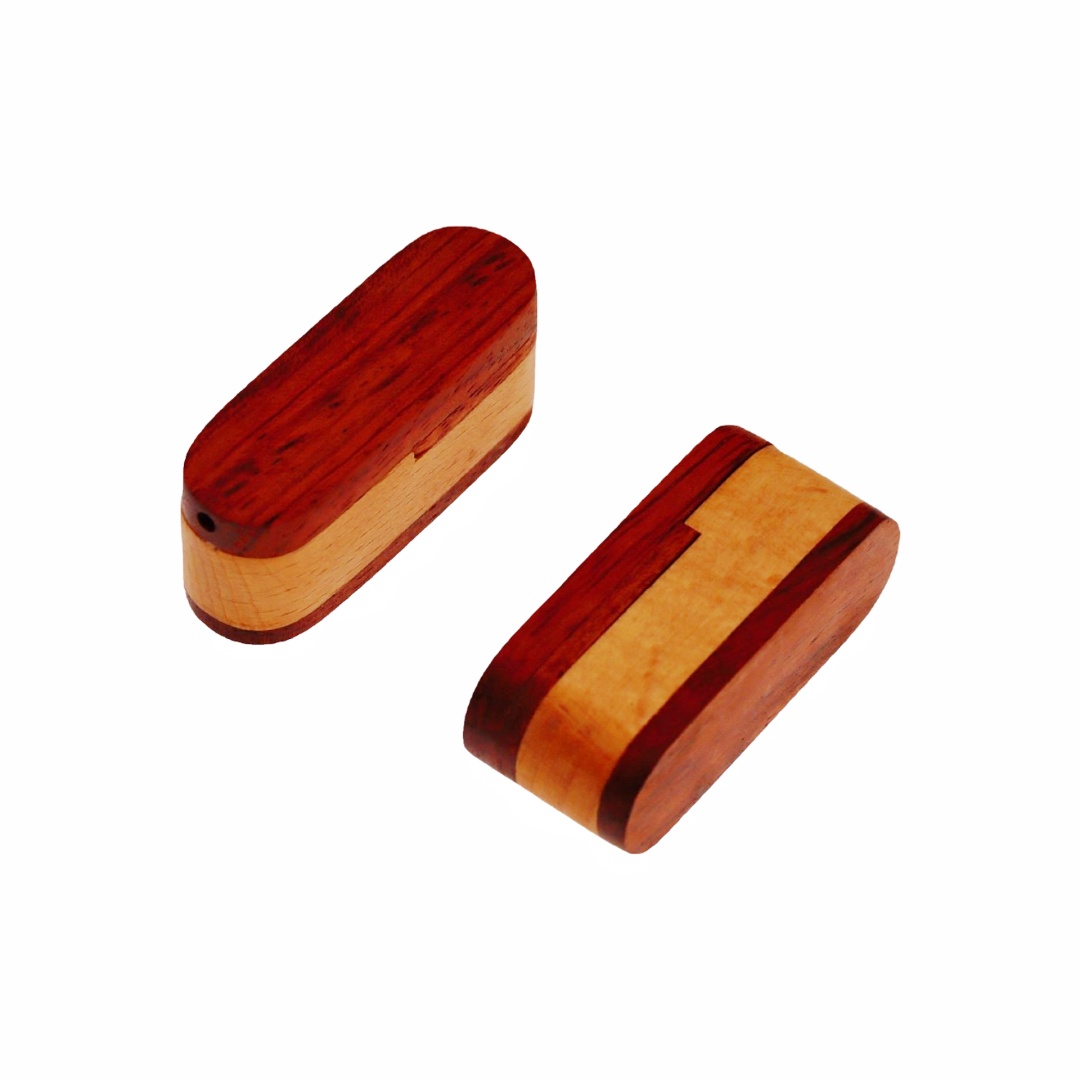 Wooden Monkey Shaped Metal Smoking Pipe Novelty Discreet Tobacco Hand Pipe Unique Mechanic Themed Gift for Smokers