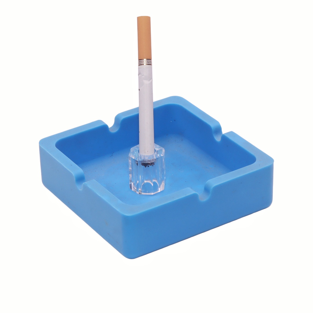 2 Pack Crystal Octagonal Cylindrical Instant Cigarette Snuffer Extinguisher Smoke Stop for Ashtrays for Home Office Bar Smoking Accessories Gifts