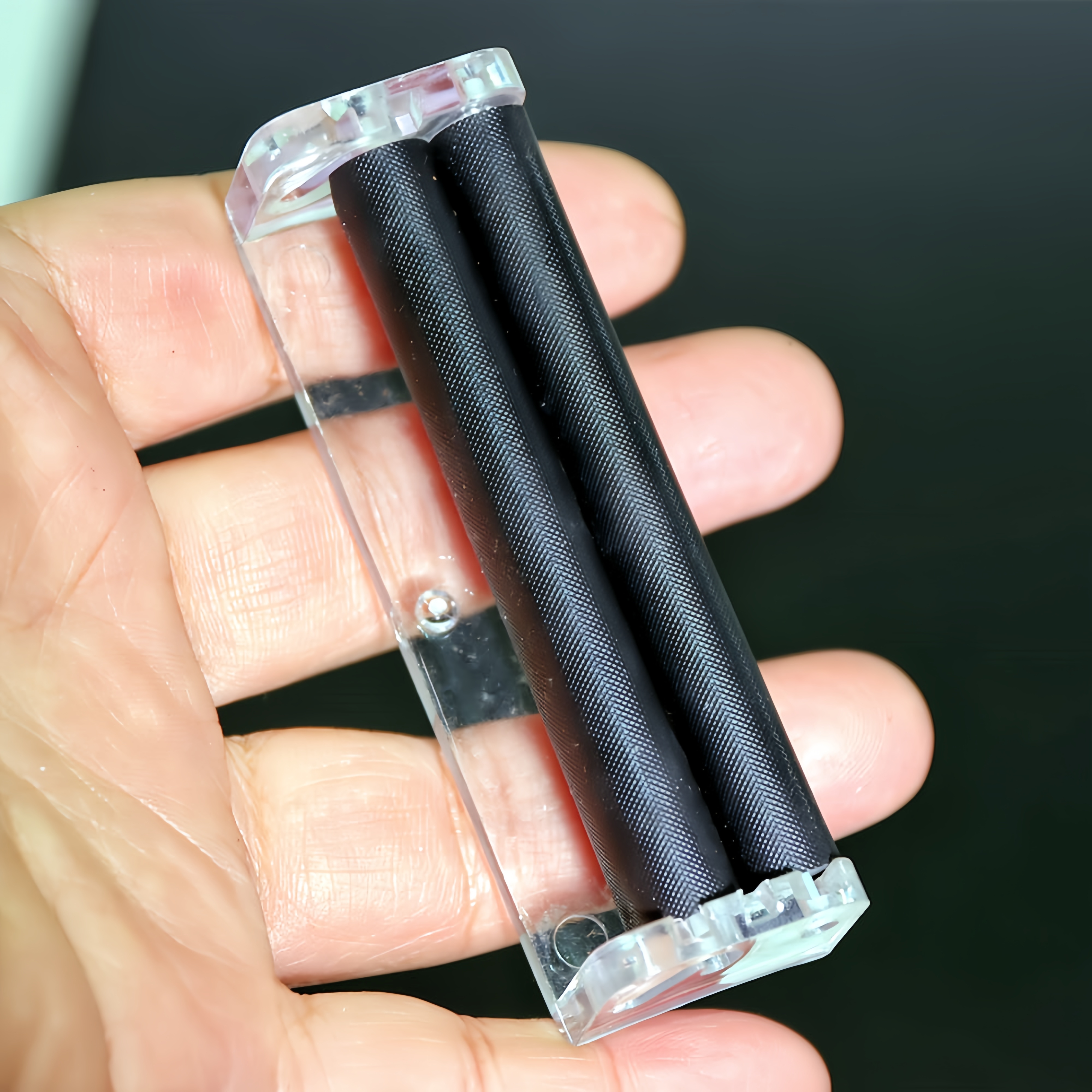 6-Pack Portable Manual Multicolor Plastic Cigarette Rolling Machines Tobacco Rollers