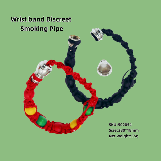 Bracelet Wristband Shape Tobacco Smoking Pipe