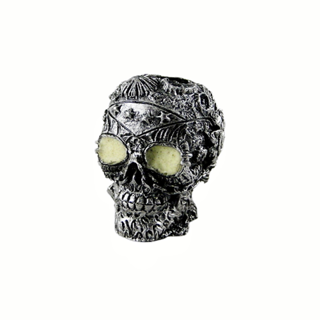 2 Pack Resin Gothic Skull Snuffer Novelty Cigarette Snuffer Extinguisher Skull Smoking Accessories Cigarette Butt