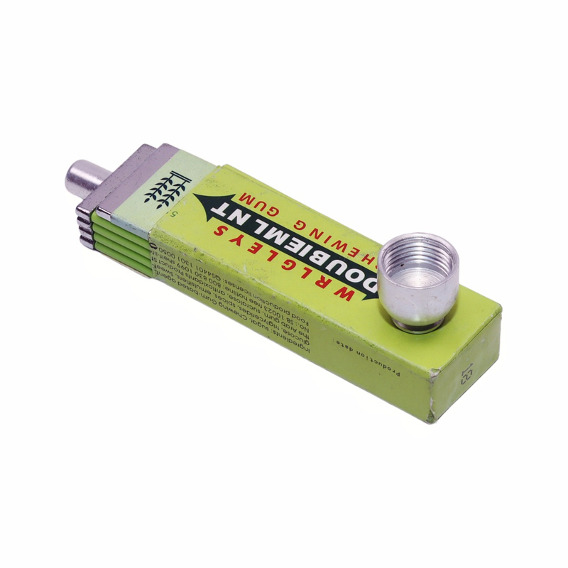 Double Mint Gum Design Pipe Chewing Gum Shaped Smoking Pipe Stealth Pipe for Dry Herbs Discreet Smoking Pipe