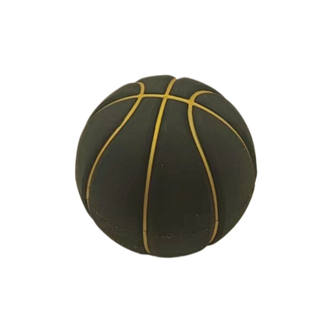 Basketball Herb Grinder 2.83" 4 Piece Sports Themed Spice & Tobacco Grinder with Sharp Metal Teeth Portable Novelty Grinder for Dry Herbs