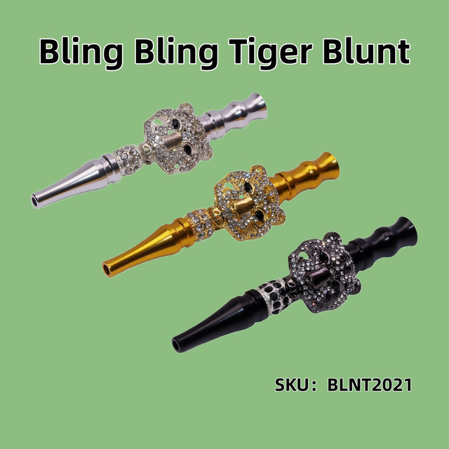 Luxury Bling Hookah Tip Jeweled Shisha Mouthpiece uxury Rhinestone Tiger Cheetah Leopard Hookah Mouthpiece 