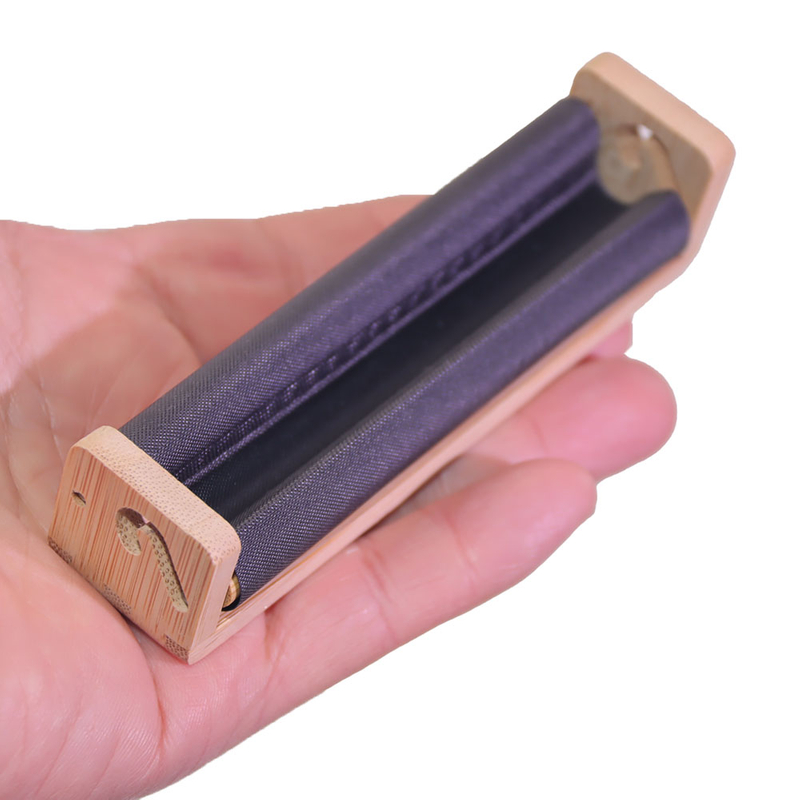 Bamboo Manual Cigarette Rolling Machine Portable 70mm/110mm Tobacco Roller Eco-Friendly Wood Cigarette Maker for DIY Smoking Accessories