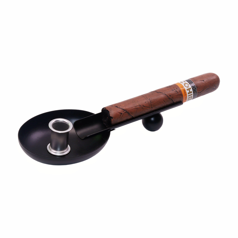 6 Pack Flared End Cylindrical Cigar Snuffer Spool Shaped Cigar Snuffer Cigar Snuffer Insert for Home Bar Reusable Metal Cigar Extinguisher