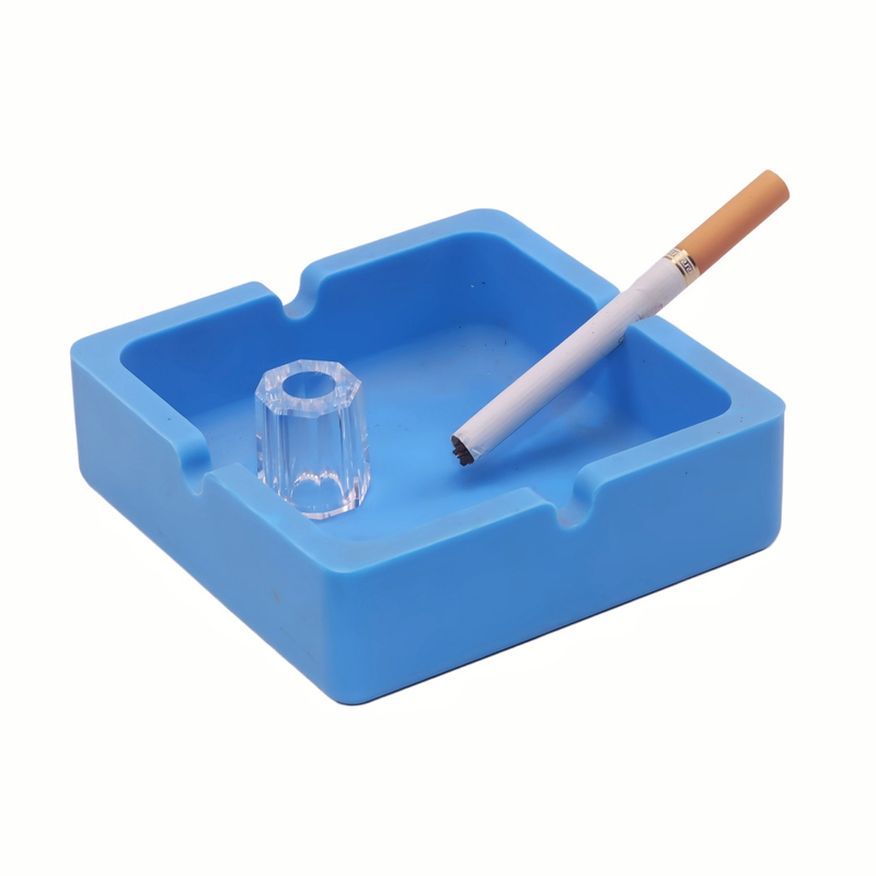 2 Pack Crystal Octagonal Cylindrical Instant Cigarette Snuffer Extinguisher Smoke Stop for Ashtrays for Home Office Bar Smoking Accessories Gifts