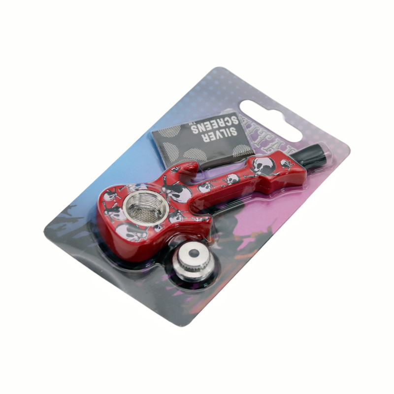 Guitar Shape Tobacco Smoking Pipe for Weed